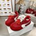 Gu Yun Spring Outing ~ 2025 Spring New Thick Soled Dexun Shoes Women's Genuine Leather Soft Soled Forrest Gump Shoes Casual Shoes_vogvips.com