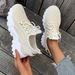Cross Border Delivery Shoes For Women, Spring Fashion, New Foreign Trade Running Shoes, Mesh Breathable Thick Soled Shoes, Korean Sports Shoes_vogvips.com