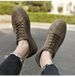 Men's Shoes Board Shoes Men's Cowhide Hollow Breathable Trendy Lace-up Retro Men's Casual Shoes_vogvips.com
