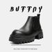 Martin Boots Men's Cigarette Boots Winter Thick-soled Tooling Boots Short Boots_vogvips.com