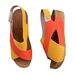 Breathable Sandals, Color Blocked Women's 2025 New Summer Casual Beach Shoes, Slippers_vogvips.com