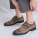 Euro Step High-end Summer 2025 New Hollow Brogue Business Floral Breathable Men's Leather Shoes Korean Style Sandals Trend_vogvips.com