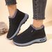 New Cotton Shoes Winter Fleece Lined Thickened Couple Snow Non-Slip Short Boots_vogvips.com