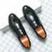 2025 New Summer Lazy Slip-On Loafers Men's Business Casual Large Size Leather Shoes_vogvips.com
