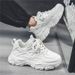 Men's Shoes 2026 New Winter Model, Breathable Mesh Casual Thick-soled Non-slip Versatile Height-increasing Sports Dad_vogvips.com