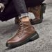 Martin Boots Men's High-top Boots Wind Tooling Shoes Young And Young Retro Casual Leather Boots Men_vogvips.com