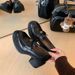 Women's Soft Thick-soled Loafers Petite Women, 2025 Autumn And Winter New Model, Camellia Leather With Plush Lining,_vogvips.com