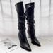 Sexy Slouch Versatile Heel Over-the-Knee Long 2025 New Fashion Personality Cool Pointed Toe High Boots_vogvips.com