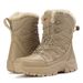 Large Size Men's Boots High-top Snow Boots Warm High-top Thickened Velvet Cotton Shoes Men's Mountaineering Snow Boots_vogvips.com