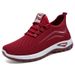 Women's Knit Slip-On Walking Shoes | Lightweight Soft Sole Platform Sneakers | Breathable Casual Shoes For Women_vogvips.com
