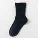Men's Socks Pure Cotton Socks Mid Tube Socks Antibacterial Deodorant Breathable Sweat Absorbent Autumn And Winter Socks Men's Four Seasons Loose_vogvips.com