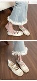 French Word With Mary Jane Shoes Flat Ballet Shoes Grandma Single Shoes Women Soft Sole_vogvips.com