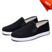 Euro Step Slip-On Old Beijing 2025 New Men's Cloth Thick Sole Non-Slip Dad Breathable Flat Driving Shoes_vogvips.com