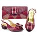 Evening With Bags Set Full Of High Heels Rhinestone Hot Diamond Shoes Flower Banquet Wedding Party Dinner_vogvips.com