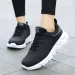 Fall Brand Women's Sport Sneakers Leather Surface Waterproof Lightweight Running Black Soft Bottom Casual Anti Slip_vogvips.com