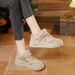 Little White Shoes Children Girls Students Leisure Sports Versatile Board Shoes Street Shooting_vogvips.com
