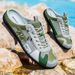 Mesh Half-Slip Men's Shoes, Lazy Slip-On Casual Shoes Without Heel, Summer Thin Breathable Closed-Toe Slippers,_vogvips.com