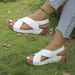 Roman Women's Summer New Style Sponge Cake Wedge Heel Thick Sole Casual Fish Mouth Beach Sandals_vogvips.com