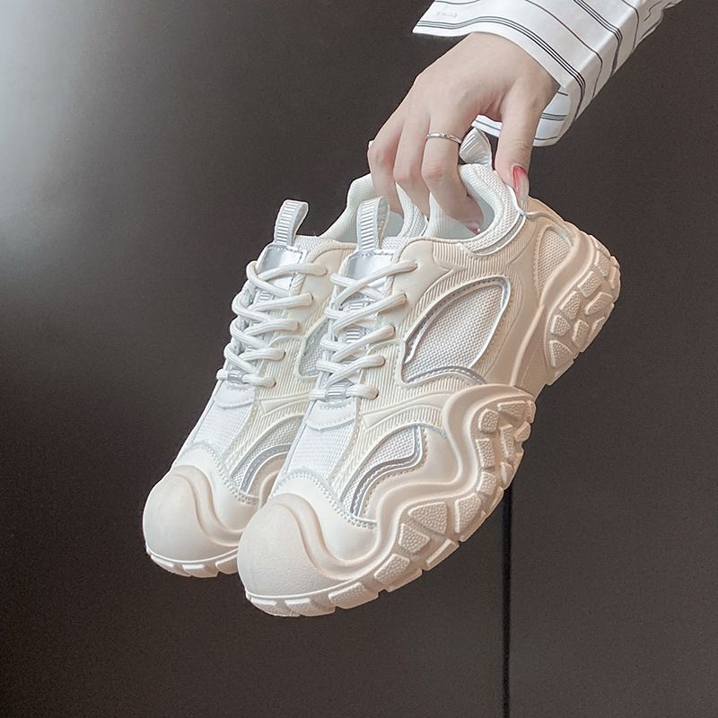 Mesh Shoes Women's Versatile Student Cloth Shoes Thick-soled Breathable Casual Women's Shoes_vogvips.com