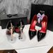 High Heels For Women 2026 European And American New Style Sword Metal Element Pointed Toe Stiletto Elegant High-end_vogvips.com