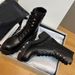 2025 Autumn/Winter New Thick-Soled Women's Martin Slimming Short British Style Motorcycle Boots, Lace-Up Mid-Calf Boots_vogvips.com