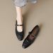 French Mary Jane Shoes Women's Flat Bottom Shallow Mouth Single Shoes With Retro Soft Sole Commuter Shoes_vogvips.com