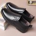 Men's Middle-Aged And Elderly Cowhide Slip-On Casual Leather Shoes Lightweight Soft Sole Business Formal Wear_vogvips.com