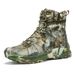 High-top Boots Men Shock-absorbing Wear-resistant Breathable Combat Boots Men Outdoor Comfortable Hiking Shoes Men Ankle Boots_vogvips.com