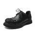 European Warm Series Cowhid Work Shos For Mn, Casual Round Lac-Up Thick Sol Trndy Short Punk Big To Lathr Shos, Martin Boots,_vogvips.com