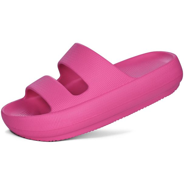 Crestar Orthopedic Slide Sandals For Women Soft Recovery Slip On Sandals Lightweight Summer Cloud Slippers With Arch Support_vogvips.com