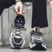Men's Dad Sneakers Mesh Breathable Thick Sole Height Increasing Casual Shoes For Teen Boys Street Style Autumn Versatile_vogvips.com
