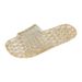 Bathroom Non-Slip Odor-Resistant Crystal Slippers For Women Indoor Household Dirt-Resistant Slippers Summer Soft Sole Home Slippers_vogvips.com