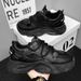Autumn New Breathable Mesh Men's Trend Versatile Thick Soled Sports Casual Dad Shoes Men_vogvips.com