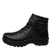 European Warm Series Winter Martin Boots With Fleece Lining, Warm Cotton Casual High-top Work Men's Boots, Round Toe, Comfortable, Large Size_vogvips.com