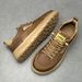 Casual Autumn 2025 New Genuine Leather Comfortable Breathable Men's Trendy Shoes Lightweight Versatile Sneakers_vogvips.com