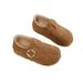 2025 Thick-Soled Fleece-Lined Warm Full-Coverage Shoes For Women New Fashion Versatile Lightweight Korean_vogvips.com