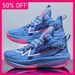 Unisex Breathable Mesh Outdoor Sports Competitions Running Shoes Spring Cushioning Rebound Basketball Boots_vogvips.com
