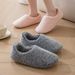 Postpartum Indoor Warm For Women, All-Season Cotton Slippers And Shoes_vogvips.com