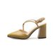 18-21 Spring And Autumn Pointed Toe Chunky High Heel Large Size Women's Shoes, Sizes 32-52, Cross-Border Products_vogvips.com