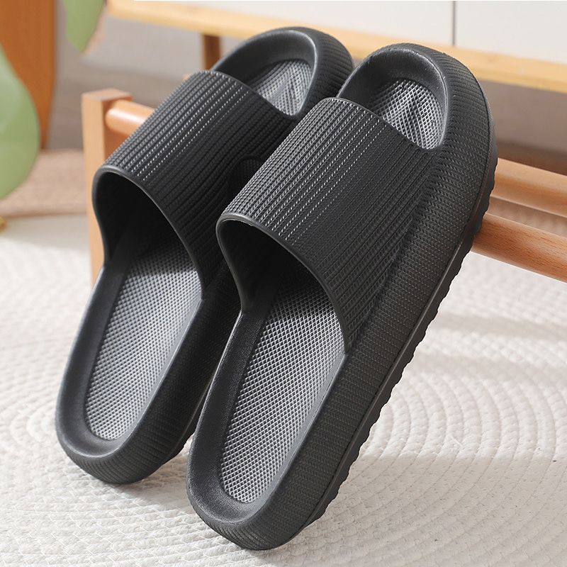 Kidmi Summer Thick Sole Household Softsole Slippers Antiskid Breathable Shoes Flat Sandals For Women_vogvips.com