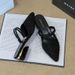 35-45 Large Size 41 Sandals Women's Stiletto Heels Sexy Ultra High One-Strap Men's Backless Shoes_vogvips.com