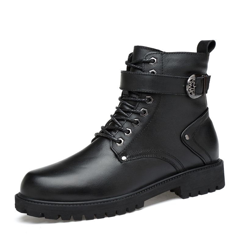 Men's Shoes High Top Men's Boots Tooling Top Boots Martin Boots Men's Large Size Couple Boots_vogvips.com