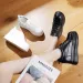 Leisure Genuine Leather White Women Breathable Sneakers Heightened Platform Casual Vulcanize S Shoes_vogvips.com