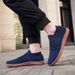 Men's Large Size Men's Shoes New Wide Head Flying Woven Mesh Socks Shoes Low Top Fashion Trend Casual Sports Shoes Vacation Walking Shoes_vogvips.com