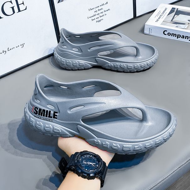 Fahion Men Sandal Comfortable Soft Man Flip Flop Outdoor Beach Slipper Caual Non-lip Flat Lightweight Garden_vogvips.com