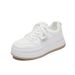 Little White Shoes Female Students Thick-soled Heightening Shoes Sports Board Shoes Casual Street Shoes_vogvips.com