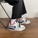 Summer New Women's Casual Air Cushion Sports Shoes Korean Style Hong Kong Style Niche Trendy Low Top Retro Sneakers For Students_vogvips.com