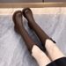 Long Boots For Women, Over-the-Knee V-Cut High 2023 Autumn And Winter Slimming Riding Boots, Sizes 34-42_vogvips.com