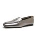Botis Genuine Loafers Square Toe Soft Leather Black Commuting Work Comfortable Versatile Women's Shoes_vogvips.com