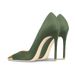 Black Suede With Metal Toe Cap, Versatile Low-cut High-heeled For Women, 2026 New Model, Thin Heel, Pointed Toe, Sexy_vogvips.com